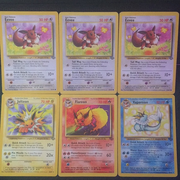 Pokemon Other - Eevee evolution bundle